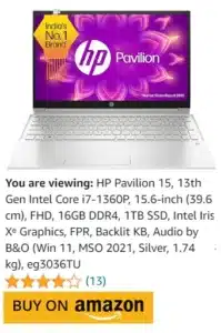 best laptop with i7 processor and 16gb ram in india